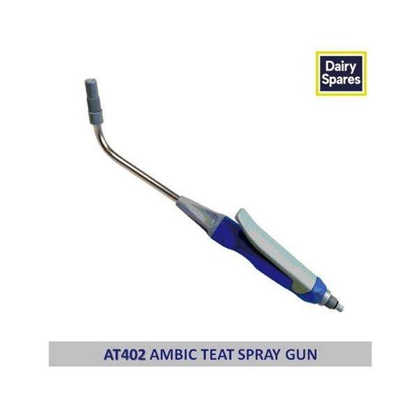 Teat spray nozzle gun