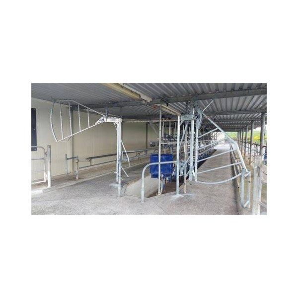 Exit gate pulley