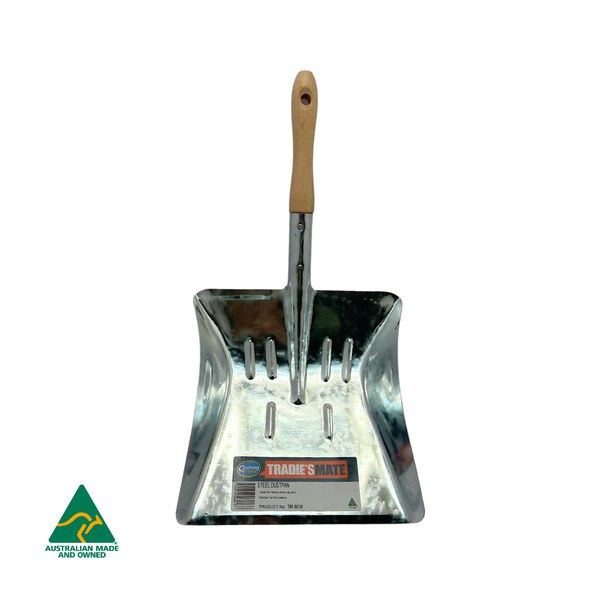 Metal dust pan
