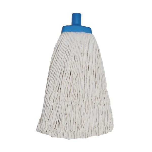 White cotton mop head